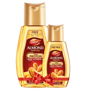 Dabur Almond Hair Oil - 485ml+Free 95ml