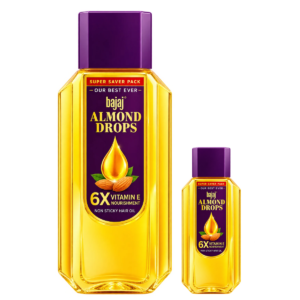 Bajaj almond drops hair oil - 650ml+100ml Combo