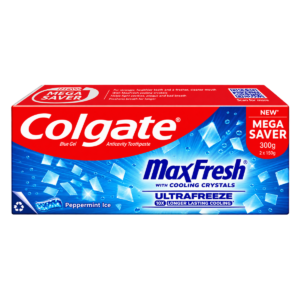 Colgate blue Maxfresh with cooling crystals toothpaste (2x150g)