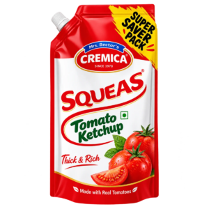 Cremica Tomato Ketchup - Squeasy 900g Pouch