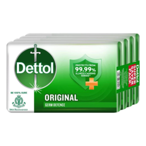 Dettol Original Soap - 4x60g