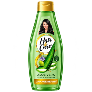 Hair & Care Aloevera Olive Oil & Green Tea Hair Oil - 300ml