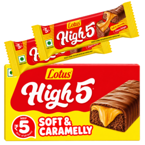 Lotus High 5 soft caramelly chocolate - 10.5g (Pack 48 Pic)