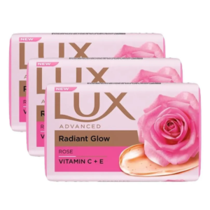 Lux Pink Blush Rose Soap - 3x150g Pack