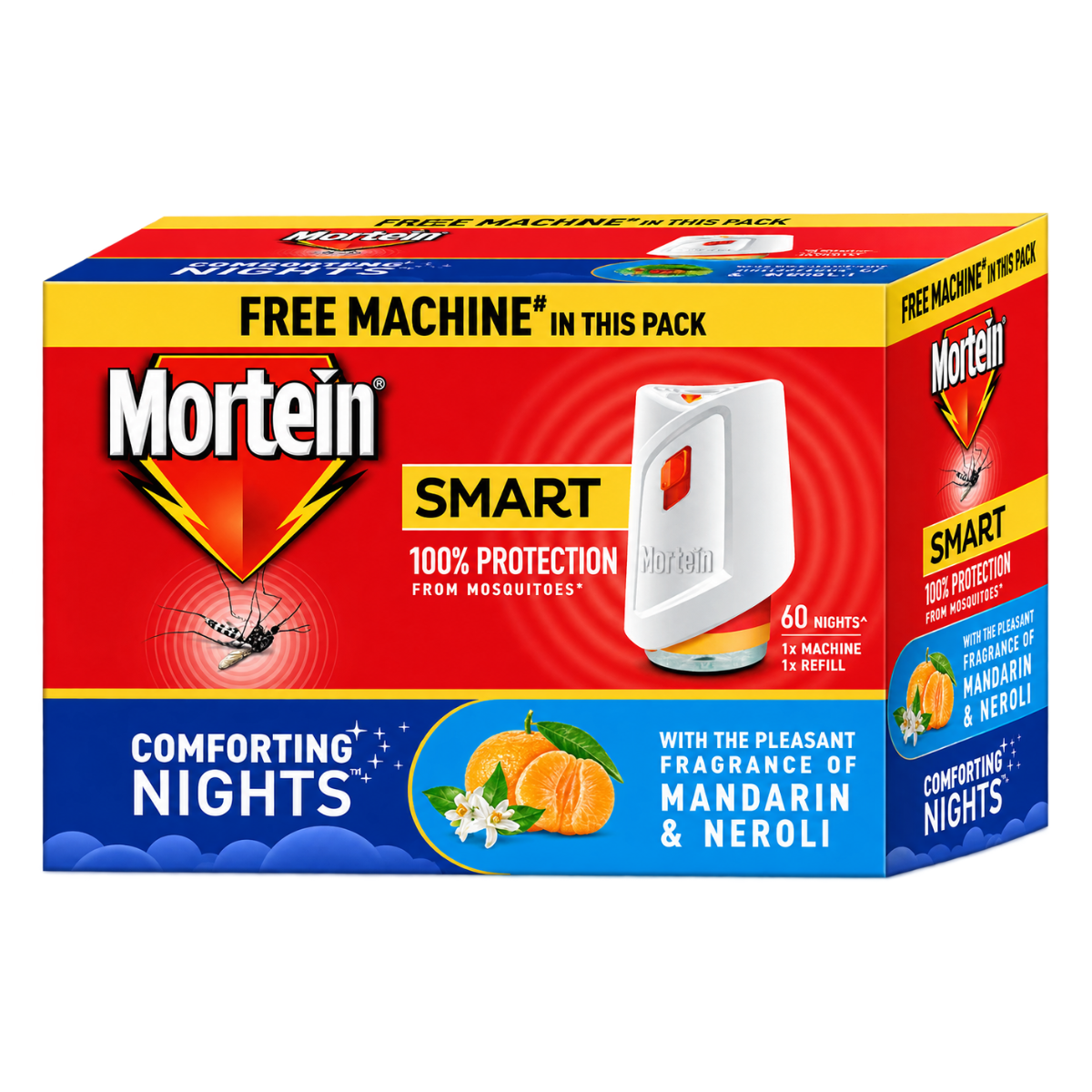 Mortein Smart refill + machine - 45ml+Machine