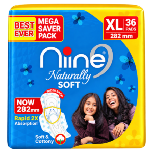 Niine Naturally Soft Sanitary Pads - XL36 Pads