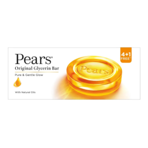Pear's original glycerin bar soap pack - 4+1*125g