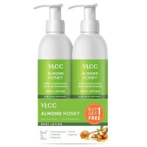 VLCC Almond Honey Deep Nourishing & Skin Brightening Body Lotion - 350+350ml
